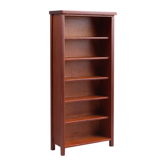Miiottaa Wood Bookshelf Mini Cabinet Craft For Model House Bedroom Decors And Display
