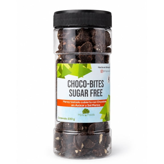 Mijao Seeds Choco Bites Sugar Free Dark Chocolate Cashews 230g