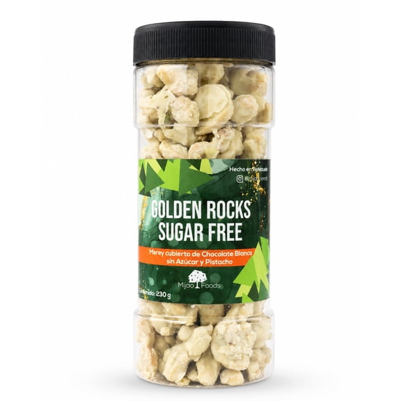 Mijao Seeds Golden Rocks White Chocolate Pistachio Cashews 230g
