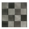 thumbnail image 1 of Mijas 11.97" x 11.97" Peel-and-Stick Mosaic Tile in Steel Grey (Pack of 11), 1 of 8