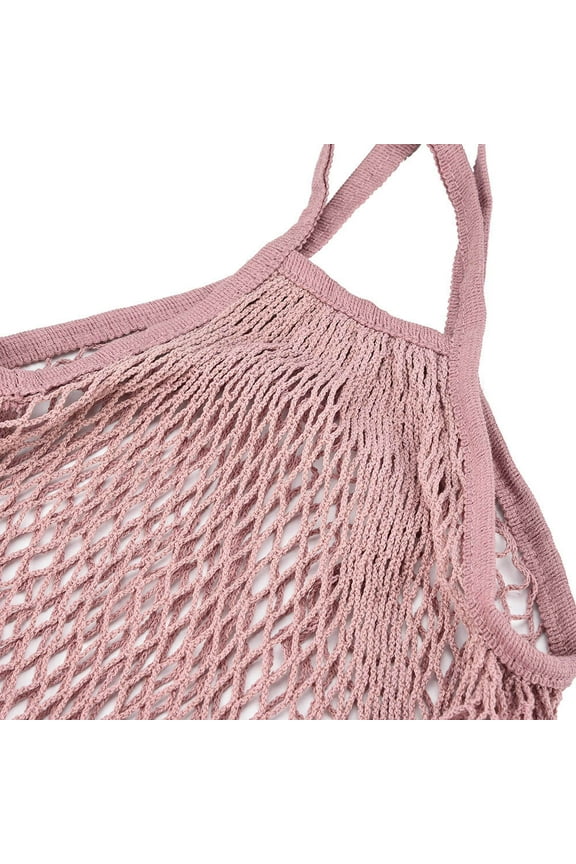 Mesh Net Turtle Bag String Shopping Bag Reusable Fruit Storage Handbag New