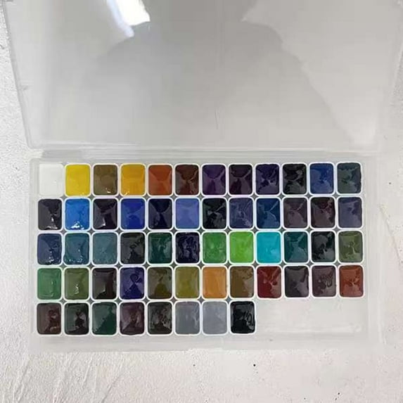 Mijello Mission  Two-Tone Granulation Watercolor package 56 colors 1ml Artist Beginner Student Supplies