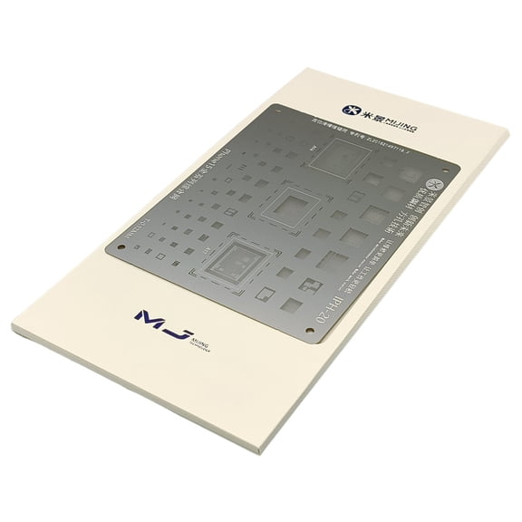 Mijing IPH-20 Reballing Stencil Compatible With iPhone 15 - T-0.12mm A16 A17 CPU