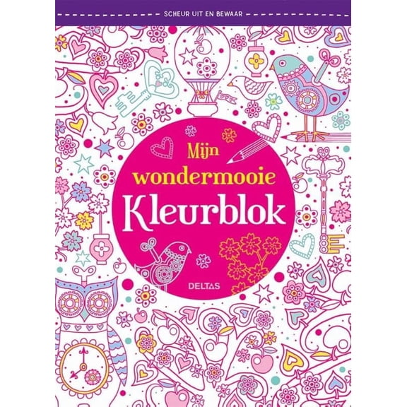 Mijn wondermooie kleurblok (Paperback)