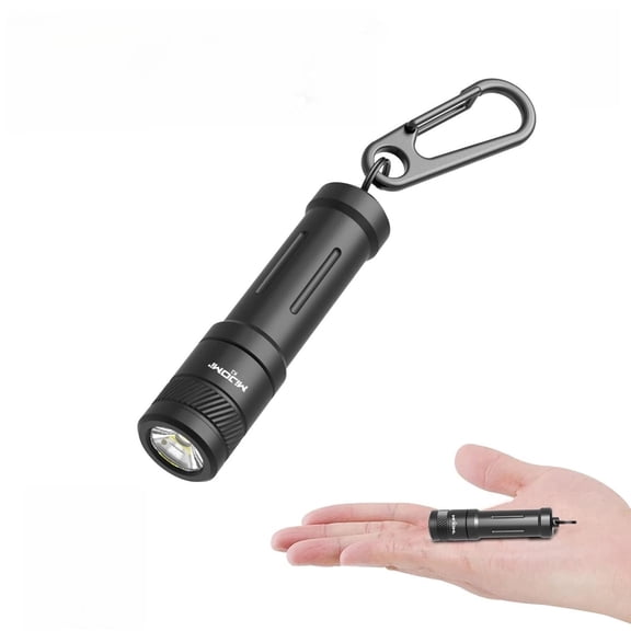 Mijomi K2 Mini Keychain Flashlight 100Lumens use Samsung LED with AAA IPX7 Waterproof Portable lightweight LED Torch Light Key Light good for EDChiking, camping,Christmas gift