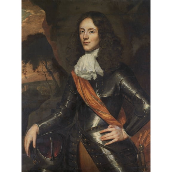 Mijtens An Officer Armour Portrait Painting Extra Large XL Wall Art Poster Print