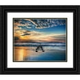 thumbnail image 1 of Mikaels, Natalie 24x20 Black Ornate Wood Framed with Double Matting Museum Art Print Titled - Into the Sea, 1 of 4