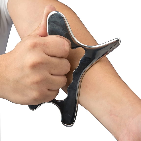 *Mikako Stainless Steel Scraping Gua Sha Tools Massage Tool, Muscle Scraper Tool, IASTM Massage Tools for Relaxing Soft Tissue, Reduce Head, Neck, Back Pain*