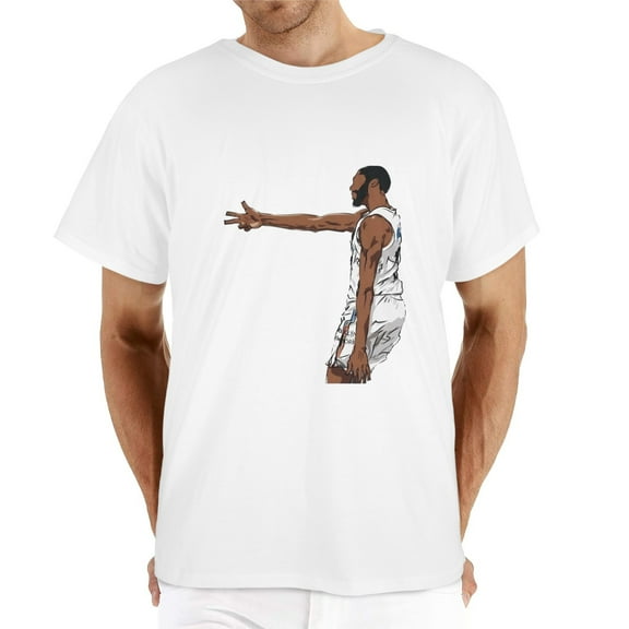 Mikal Bridges Men's Heavy Cotton T-Shirt – Daily Wear, Travel & Gym