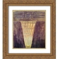 thumbnail image 1 of Mikalojus Ciurlionis 2x Matted 20x22 Gold Ornate Framed Art Print 'Gemini', 1 of 2