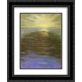 thumbnail image 1 of Mikalojus Ciurlionis 2x Matted 20x24 Black Ornate Framed Art Print 'Deluge (VII)', 1 of 2