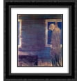 thumbnail image 1 of Mikalojus Ciurlionis 2x Matted 20x24 Black Ornate Framed Art Print 'Funeral Symphony (VII)', 1 of 2