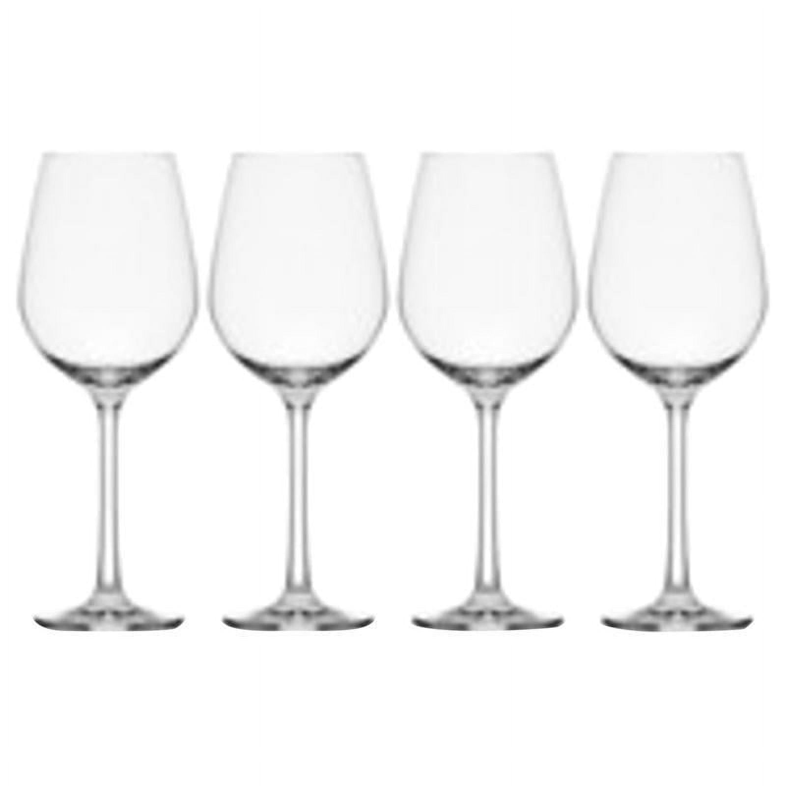 Mikasa 15.5 oz Clear Glass Lana White Wine Glass