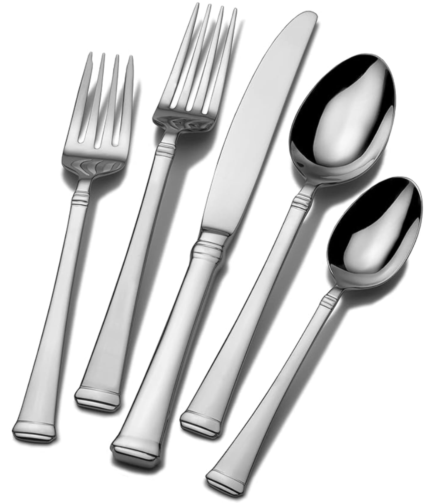 Harmony 70-Piece Polished Stainless Steel Flatware Set