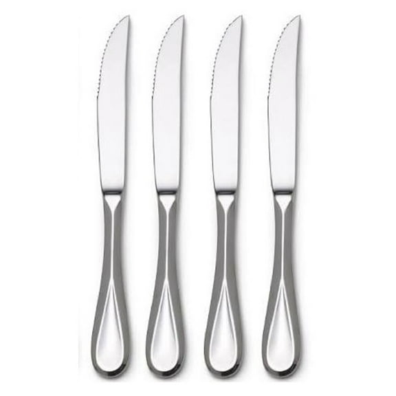 Mikasa Bravo 18/10 Stainless Steel High-Carbon Steak Knife (Set of Four)
