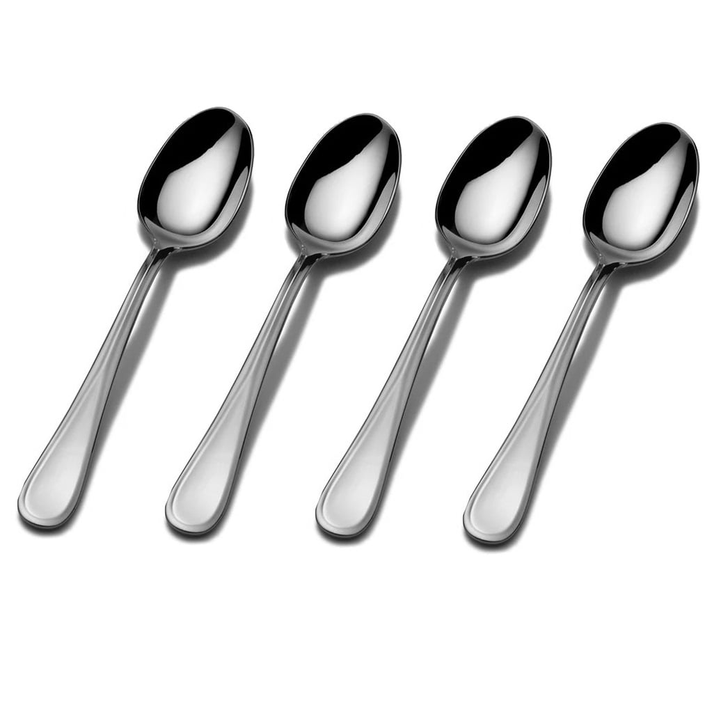 White Plastic Measuring Spoons With Capacity Marking, 1/4, 1/2, 1 Tsp & 1  Tbsp. - LionsDeal