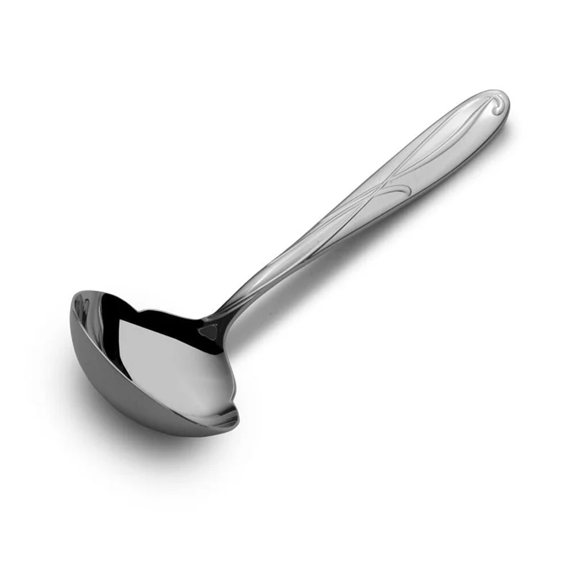Mikasa Cocoa Blossom Stainless Steel Gravy Ladle