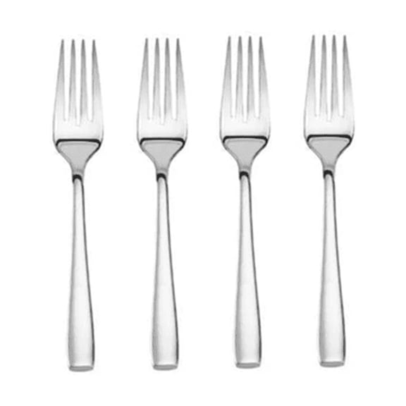 Mikasa Delano Forged Stainless Steel Salad Fork (Set of Four)