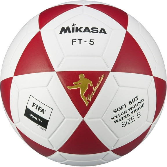 Mikasa FT5 FQ Special Footvolley, Soccer Ball Red Size 5