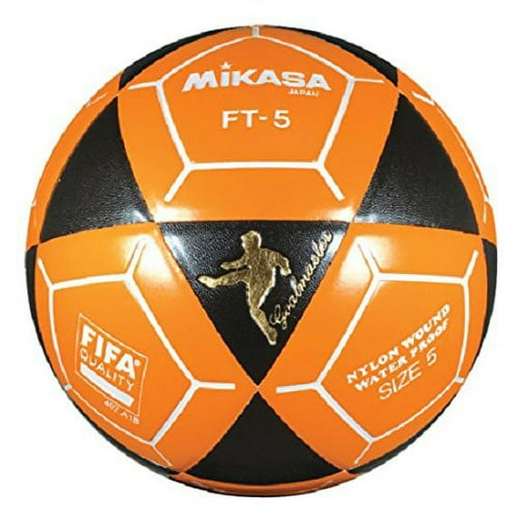 Mikasa FT5 Goal Master Soccer Ball Black/Orange Size 5