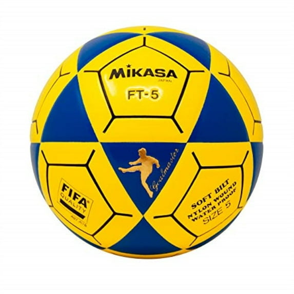 Mikasa FT5 Goal Master Soccer Ball Blue/Yellow Size 5