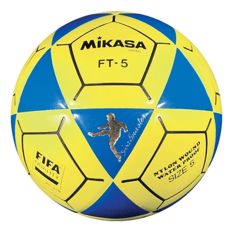 Mikasa FT5 Goal Master Soccer Ball Blue/Yellow Size 5