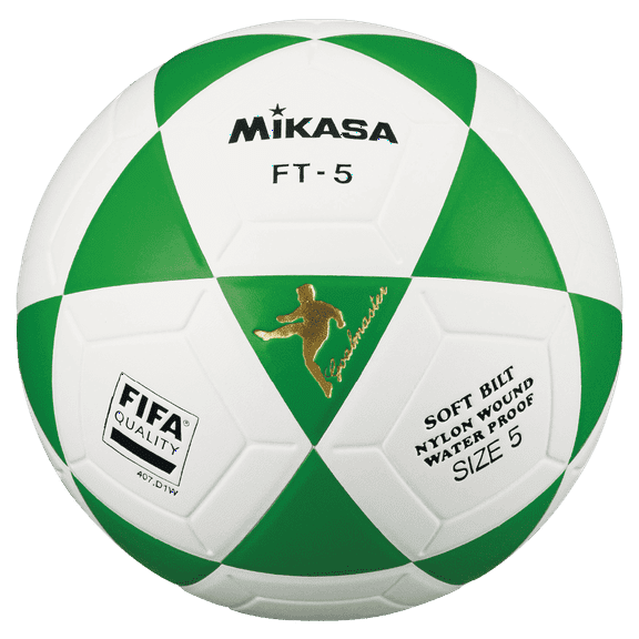 Mikasa FT5 Goal Master Soccer Ball Size 5 Official FootVolley Ball FT-5 Green