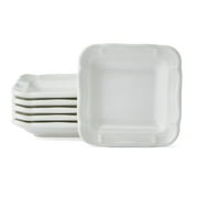 Mikasa French Countryside Square Appetizer Plates Set of 6