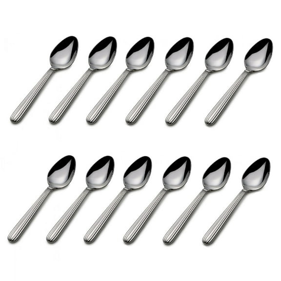 Mikasa Italian Countryside 18/10 Stainless Steel Demitasse Spoon (Set of Twelve)