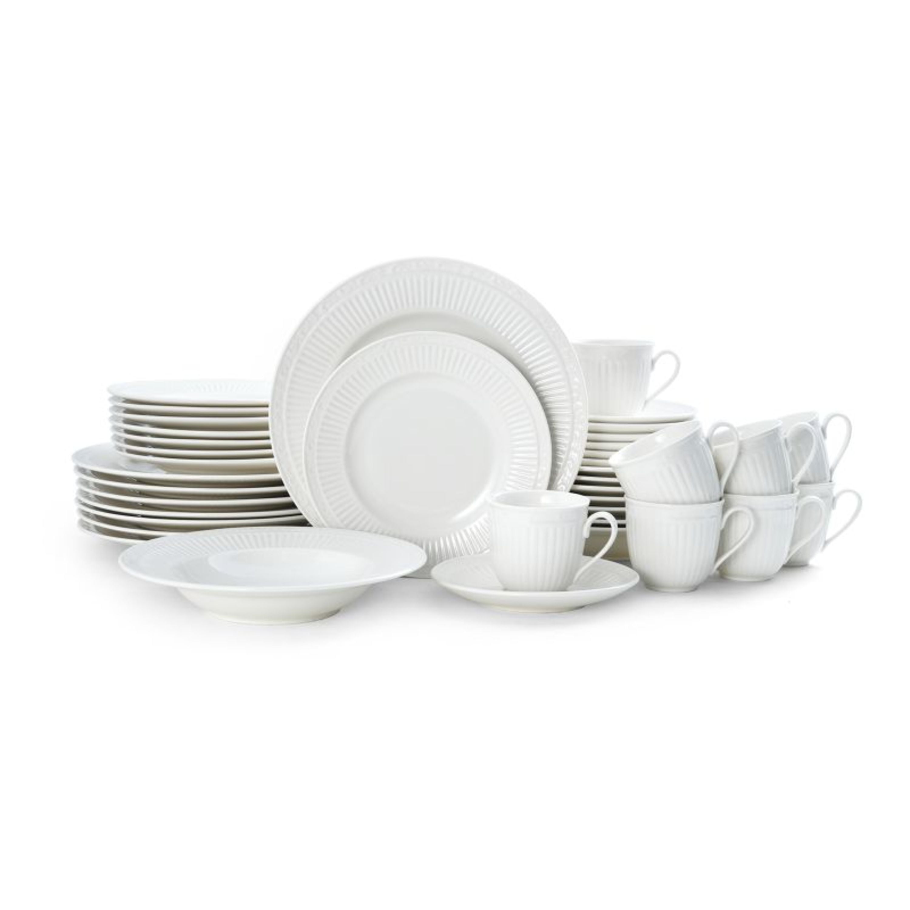 Mikasa Italian Countryside 40-piece Dinnerware Set, Service for 8