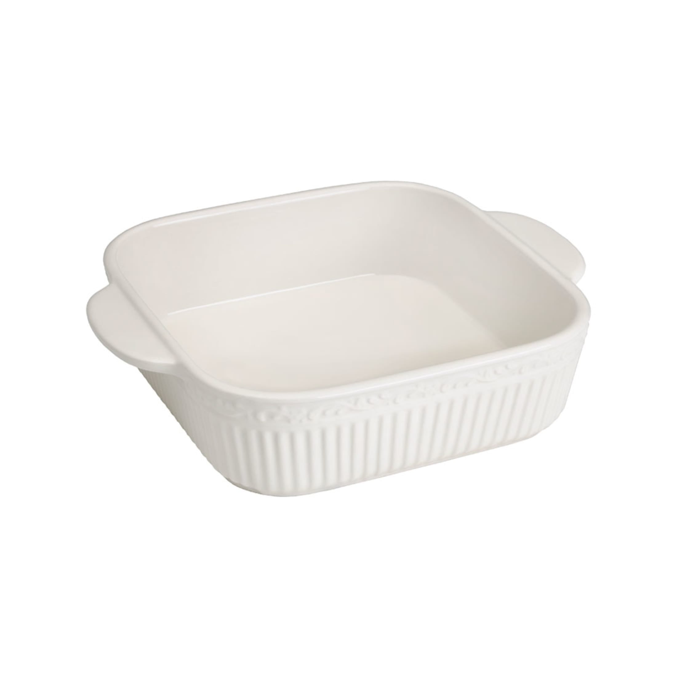 Mikasa Italian Countryside Square Casserole Dish - 9.25 Inch Stoneware Baker, Oven & Dishwasher Safe - View #5
