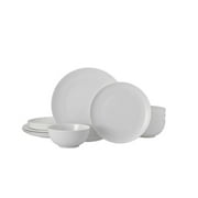 Mikasa Kyler 12-Piece Bone China Dinnerware Set, Service for 4