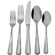 Mikasa Lofton 18/0 Forged Stainless Steel 20pc. Flatware Set Service for Four