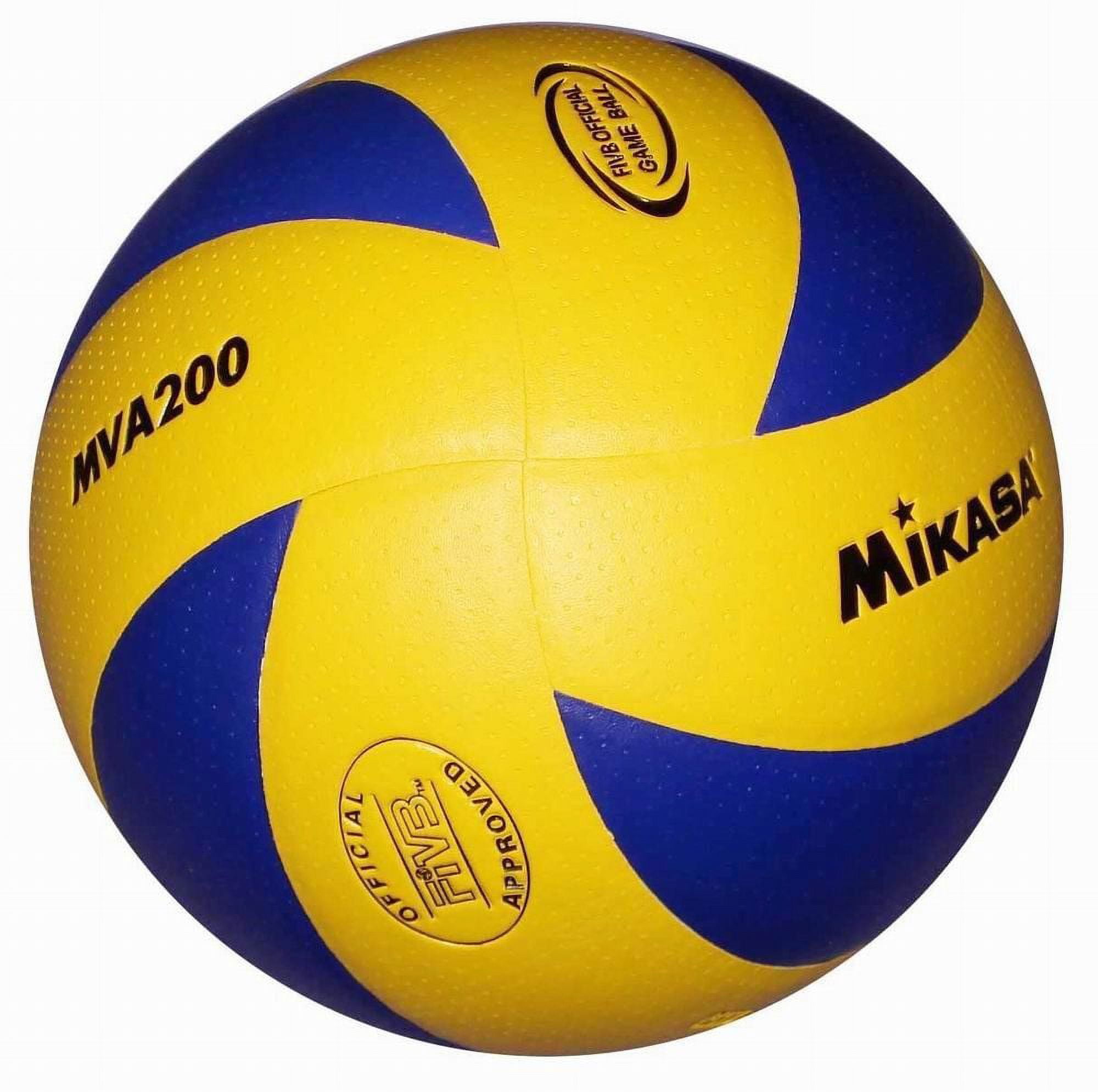 Mikasa MVA2002016 Rio Olympic Game Ball (Blue Yellow) - Walmart.com