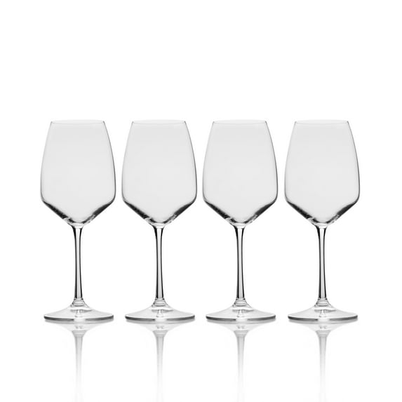 Mikasa Melody White Wine Glass, Set of 4, 15-Ounce