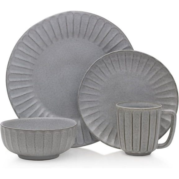 Mikasa Monterey Cereal Bowl, 5.75-Inch, Grey