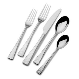 Mikasa Daphney 65 Piece 18.10 Stainless Steel Flatware Silverware Set Walmart