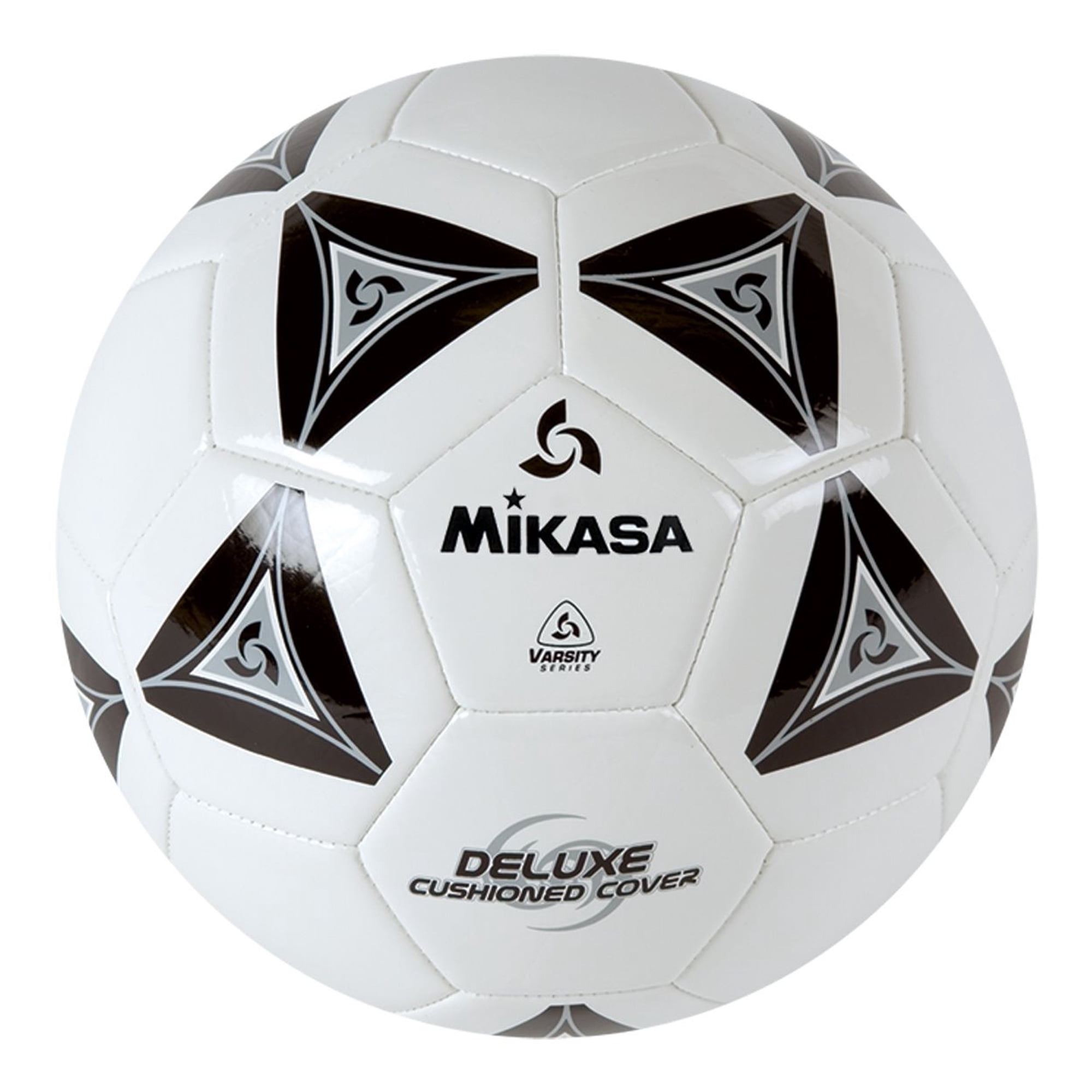 Mikasa Serious Soccer Ball Black White Size 4
