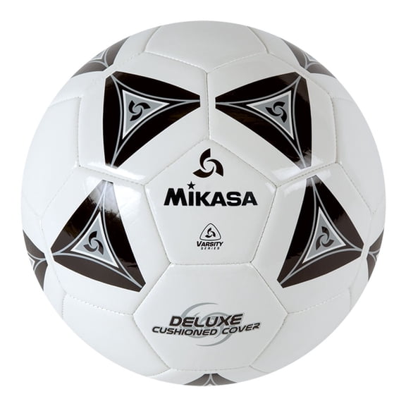 Mikasa Serious Soccer Ball Black White Size 4