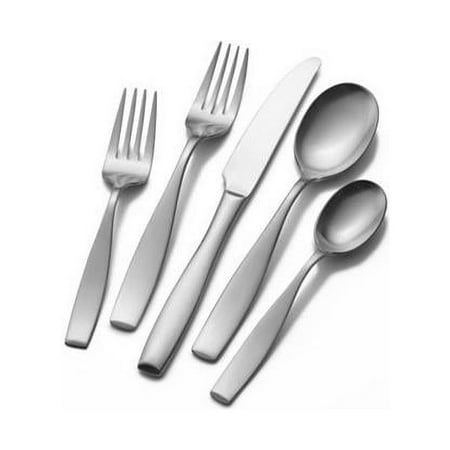 Mikasa Satin Loft 65-Piece 18/10 Stainless Steel Flatware Serving Utensil Set Service for 12