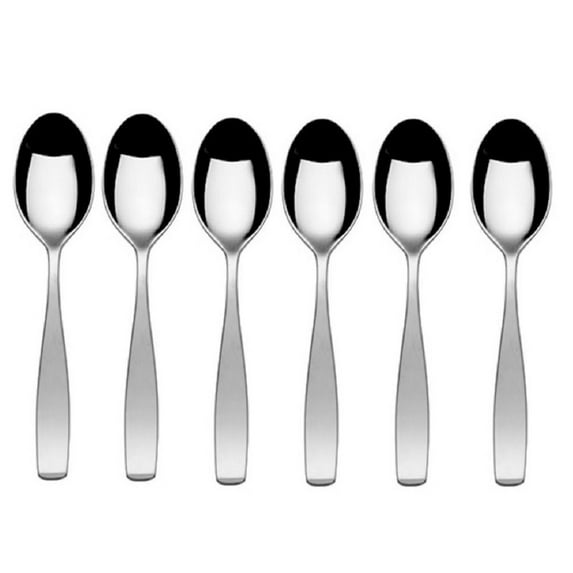 Mikasa Satin Loft 18/10 Stainless Steel Teaspoon (Set of Six)