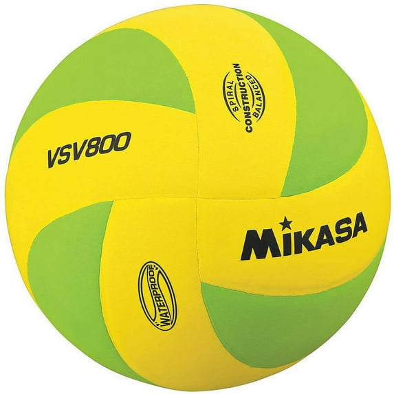 Mikasa Squish Volleyball, Yellow Green