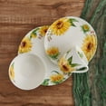 thumbnail image 1 of Mikasa Sunflower 16 Piece Dinnerware Set, 1 of 1