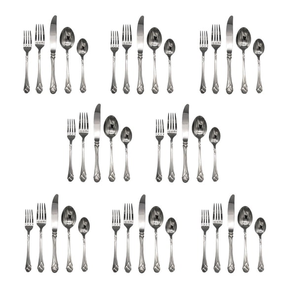 Mikasa Sweet Pea 18/8 Stainless Steel 40pc. Flatware Set (Service for Eight)