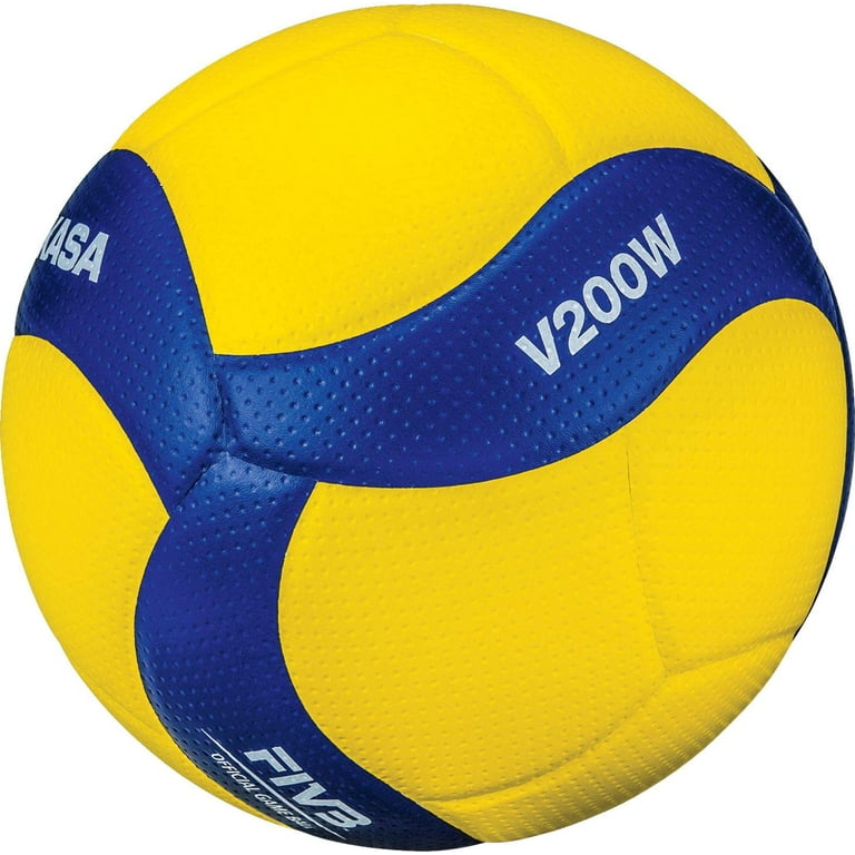 Mikasa Volleyball, Yellow, 13 oz Official Size for Indoor and