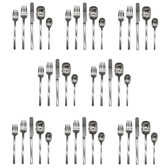 Mikasa Zena 18/8 Stainless Steel 40pc. Flatware Set (Service for Eight)
