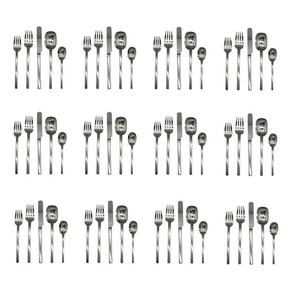 Mikasa Zena 18/8 Stainless Steel 60pc. Flatware Set (Service for Twelve)