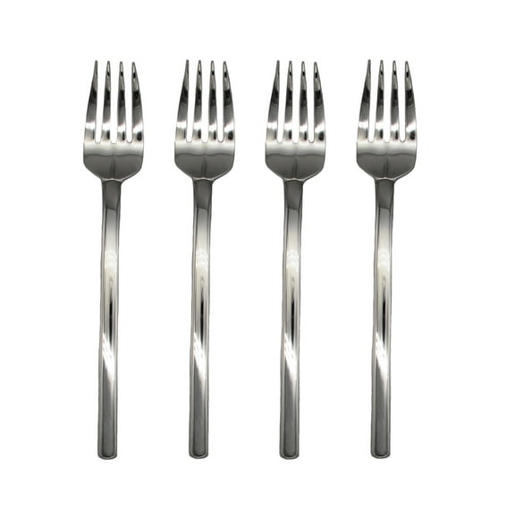 Mikasa Zena 18/8 Stainless Steel 7 5/8" Dinner Fork (Set of Four)