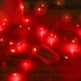 thumbnail image 1 of Mikasol Fairy Lights Battery Operated, 1 Pack Mini 3*AAA Battery Powered Copper Wire Led Starry String Lights Firefly Lights for Bedroom, Christmas, Parties, Decoration (5m/16ft Warm White), 1 of 10