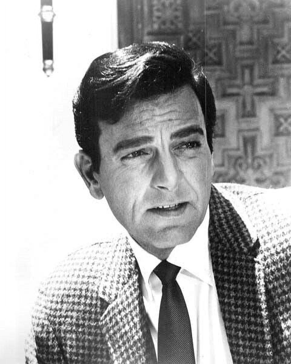 Mike Connors iconic portrait in sports jacket as Mannix 16x20 poster